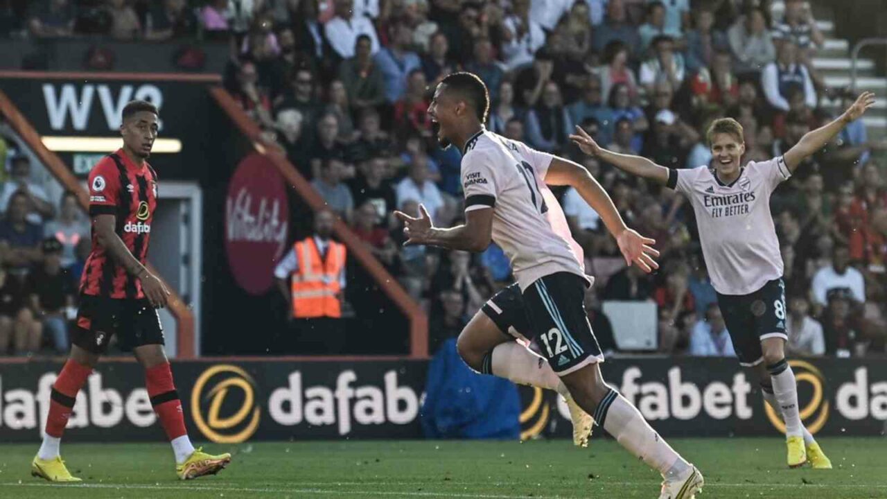 Premier League: Arsenal stay at top following 3-0 win over Bournemouth
