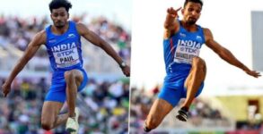 CWG 2022: Eldhose Paul wins gold, Abdulla Aboobacker Narangolintevid bags silver in men's triple jump