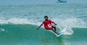 Kishore shines in Covelong Classic surfing meet, wins international open, under-16 titles