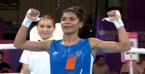 CWG 2022: Boxer Nikhat Zareen clinches gold, defeats Carly Naul in Light Flyweight category