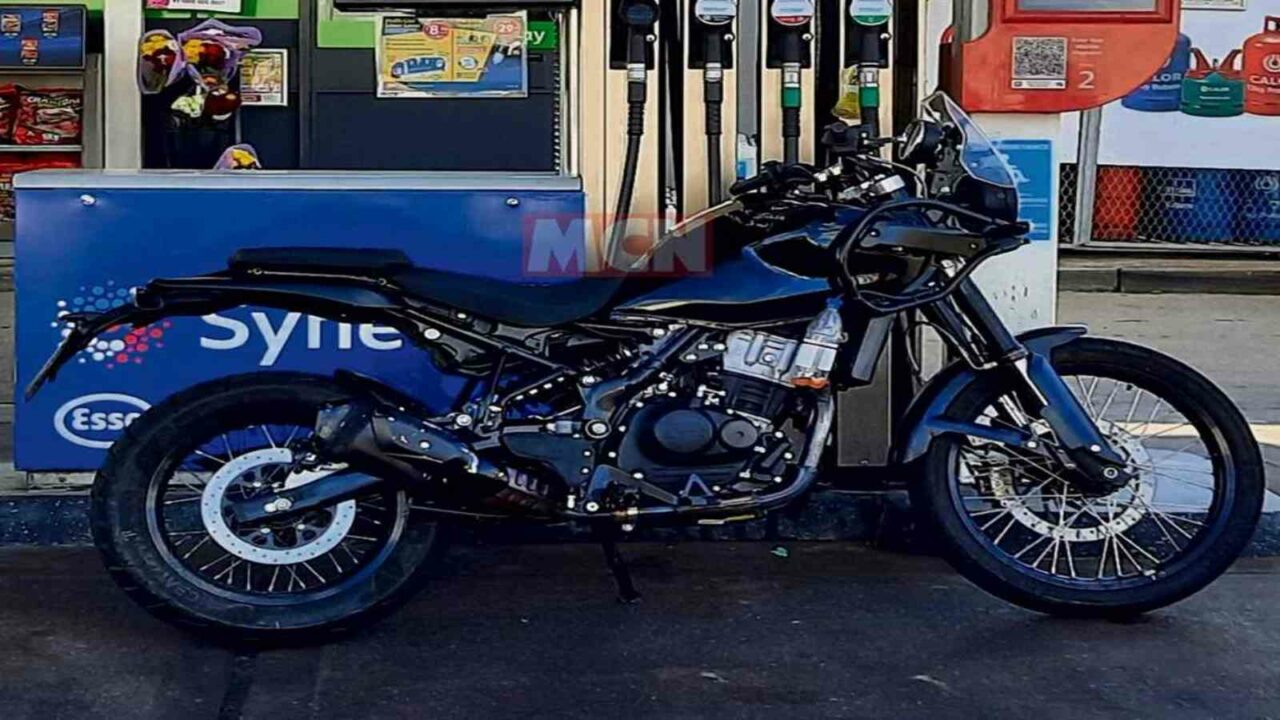 New Royal Enfield Scram 450 LC Spied Again Revealing More Details