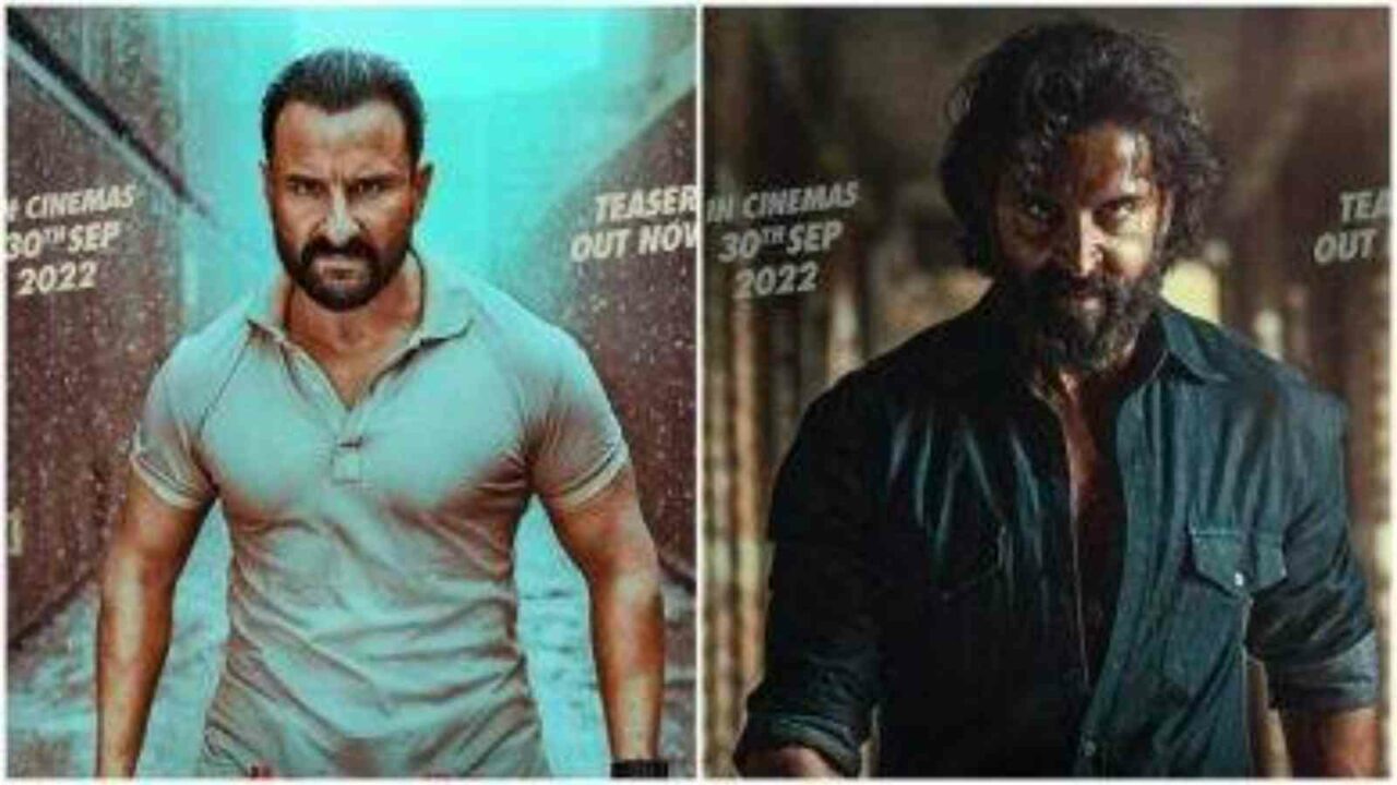 Hrithik, Saif express gratitude as audience gives thumbs up to 'Vikram Vedha' teaser