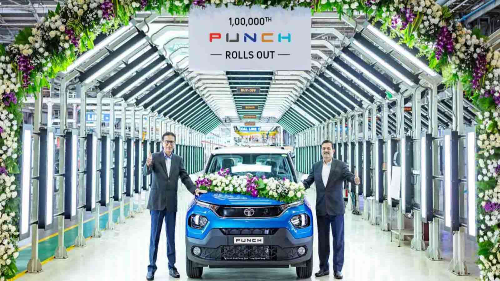 Tata Punch Becomes The Fastest SUV To Reach One Lakh Sales In India
