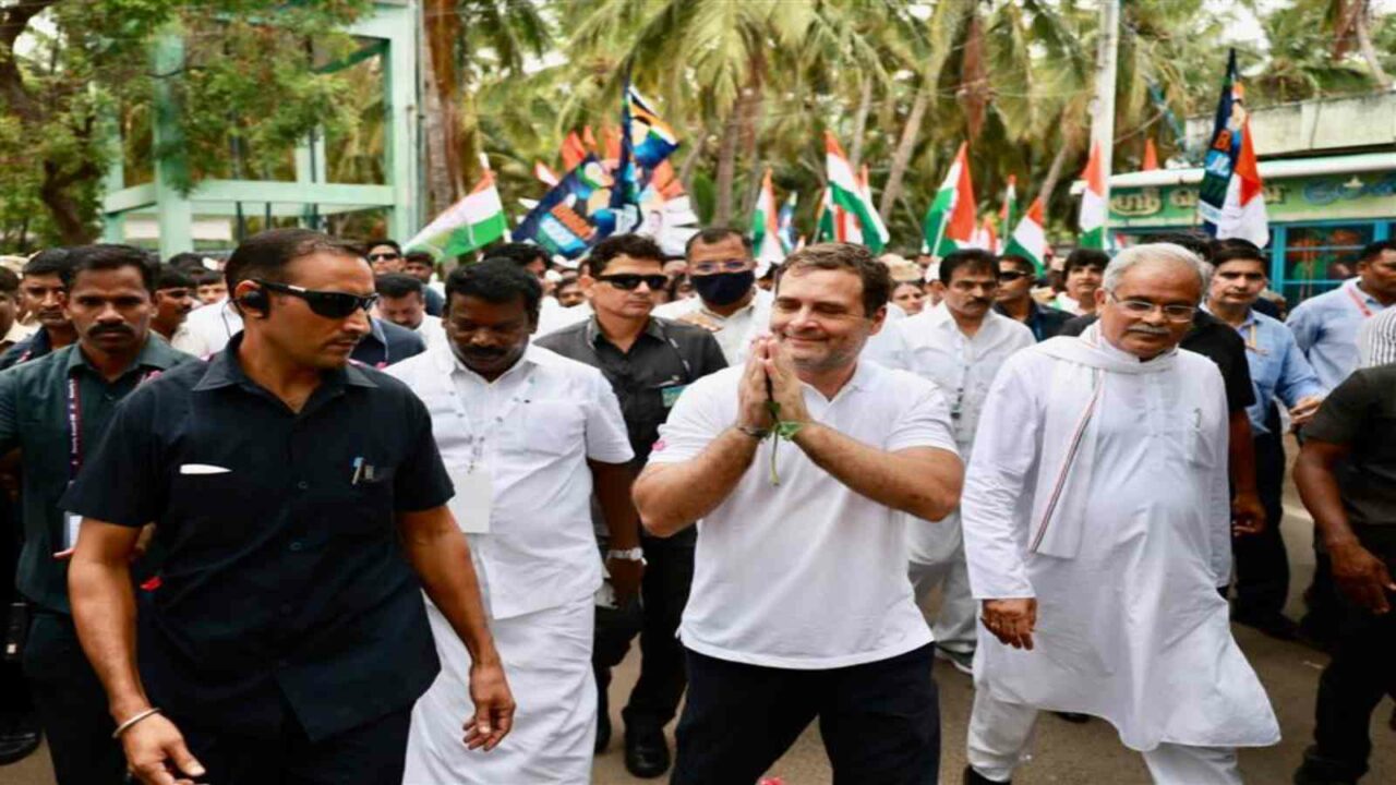 Rahul Gandhi, Congress leaders embark on 'Bharat Jodo Yatra' from Kanyakumari
