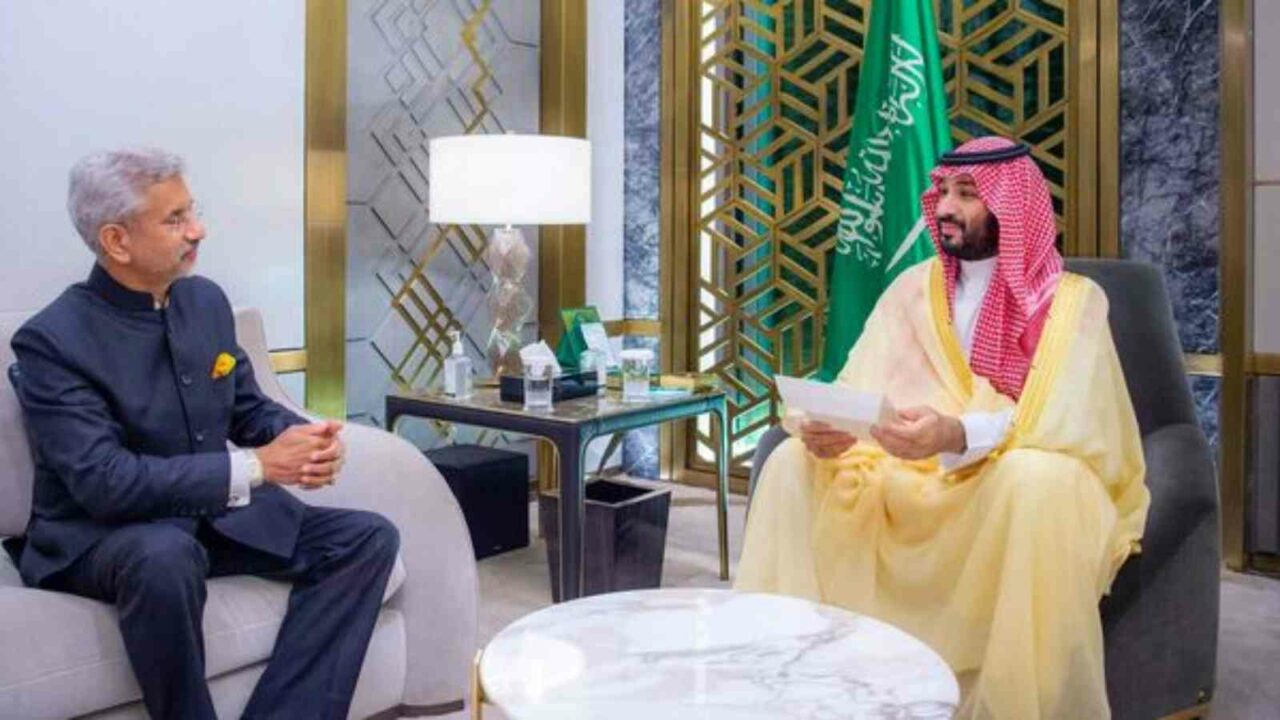 Jaishankar calls upon Saudi Arabian Crown Prince Mohammed bin Salman in Jeddah