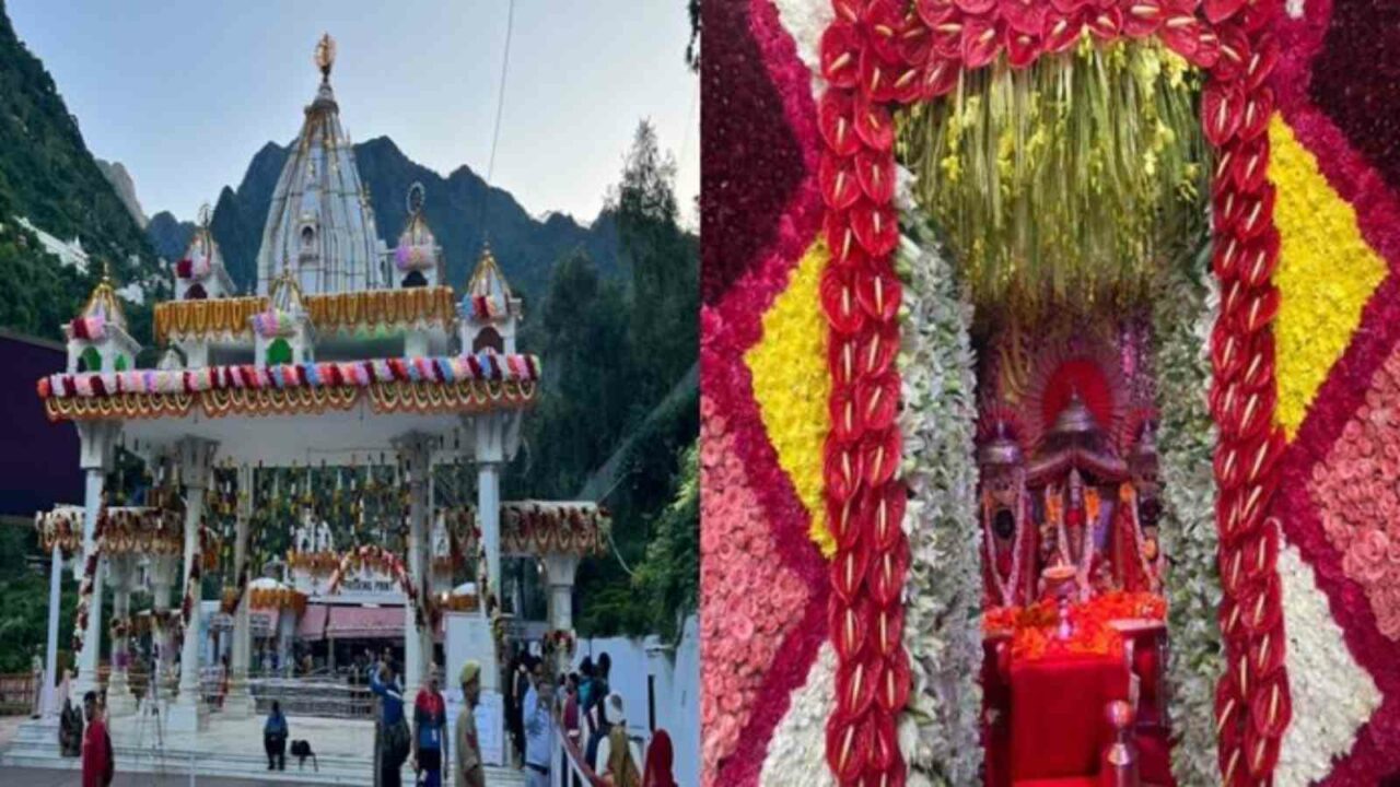 Special prayers marks the beginning of Navratra festival at Vaishno Devi shrine