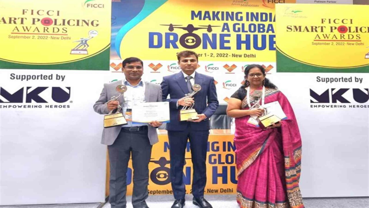 Three IPS officers of Chhattisgarh Police receive FICCI's 'Smart Policing Award'
