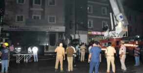 Secunderabad: 8 killed as electric scooter showroom catches fire, engulfs hotel
