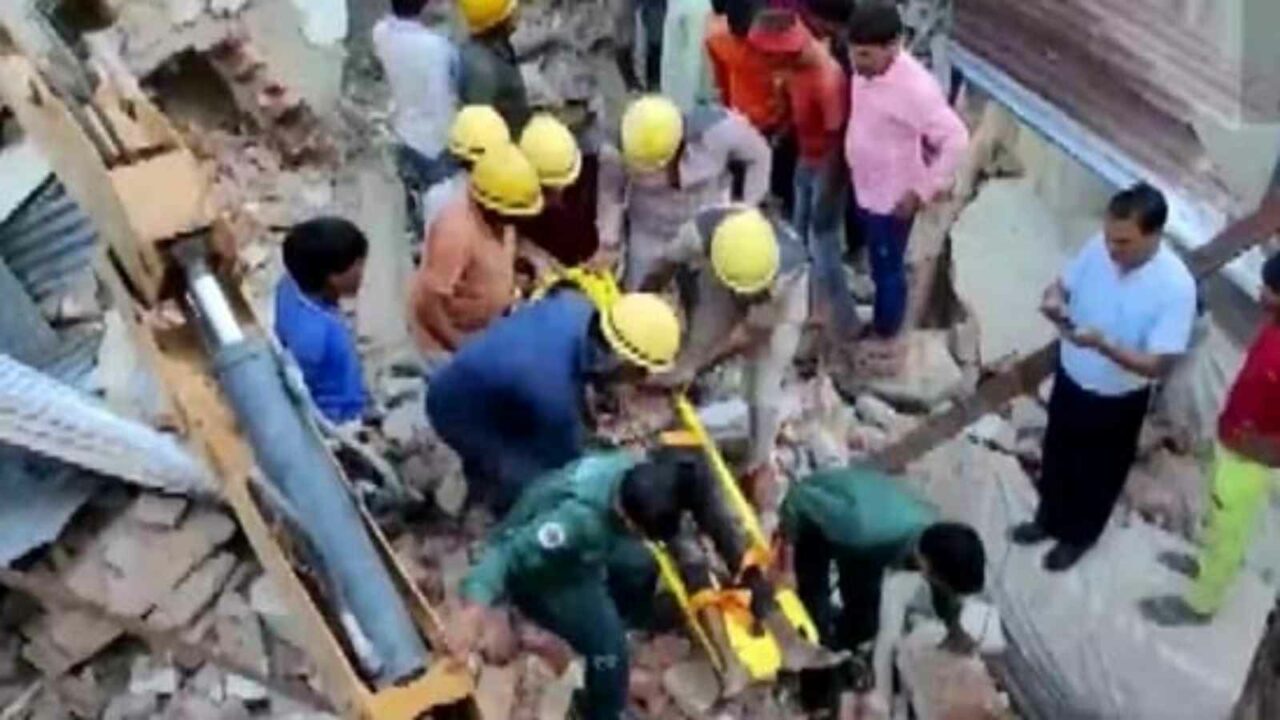 1 labourer dies, 1 feared trapped as Gurugram building collapses amid demolition