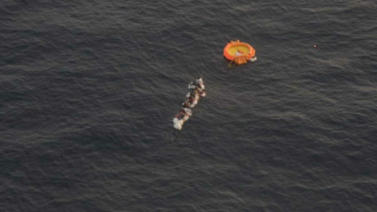 Indian Coast Guard rescues 20 Bangladeshi fishermen affected by cyclone Sitrang