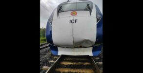Vande Bharat Express hits cow; second such incident in two days