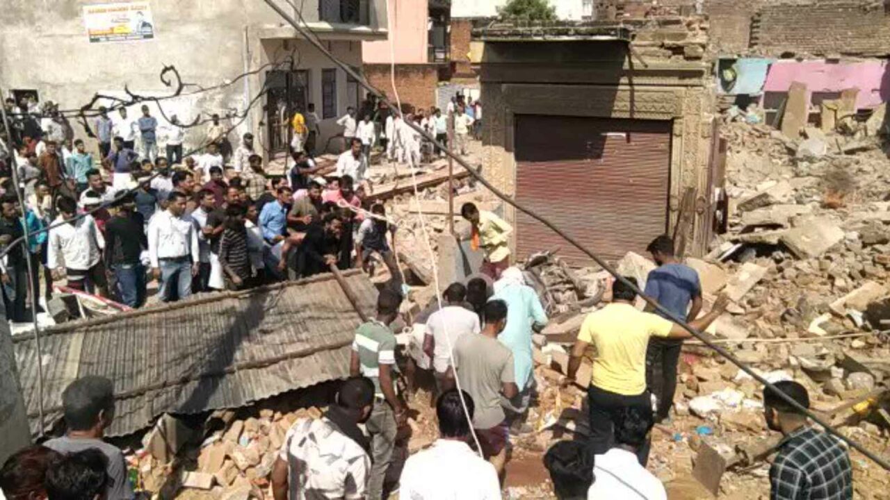 3 dead, 7 injured in explosion at illegal firecracker factory in MP's Morena