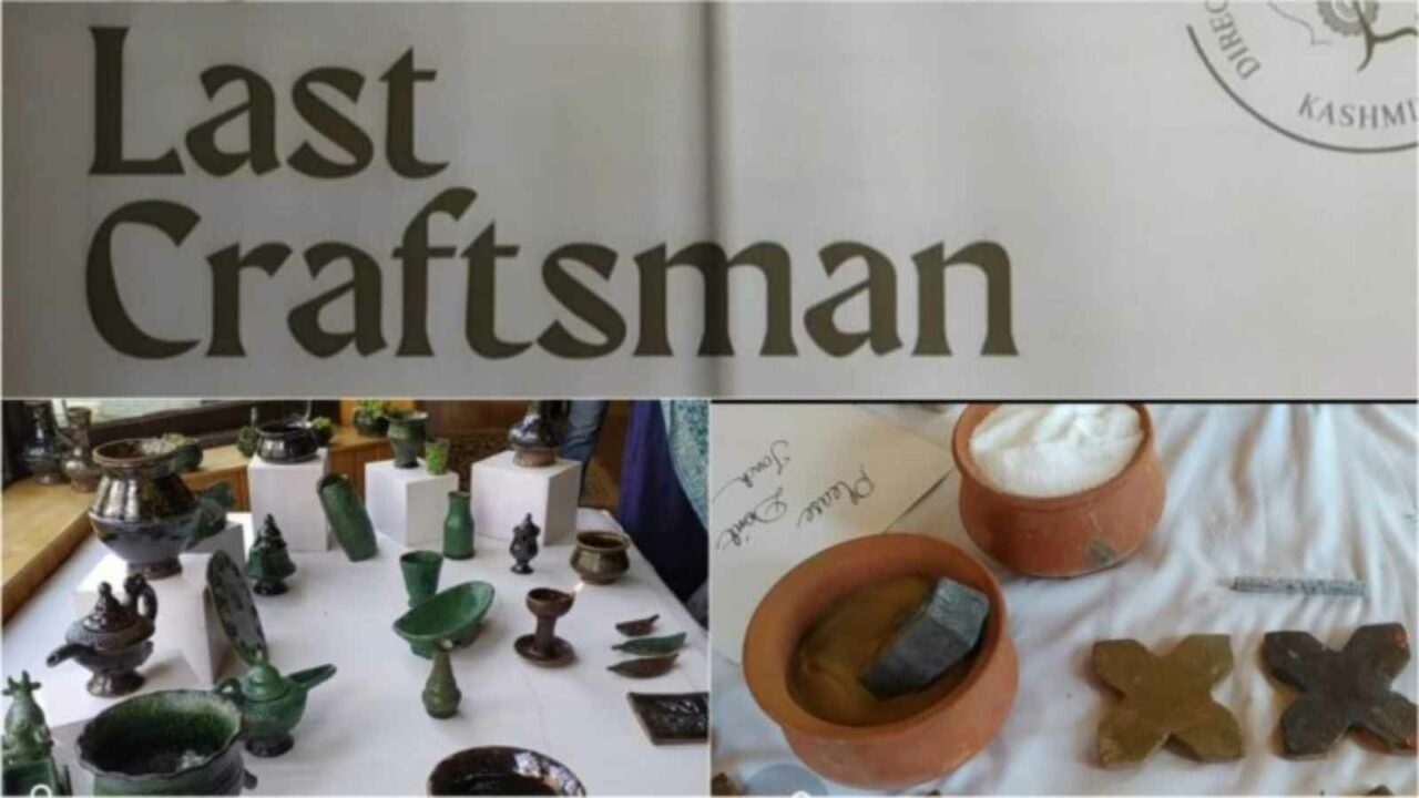 J-K: Artistic tribute to Ghulam Muhammad Kumhar, last clay tile maker in Kashmir
