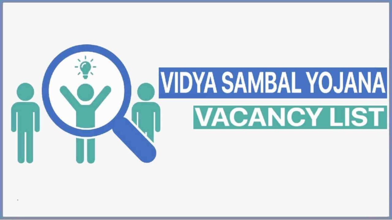 Check Rajasthan Vidya Sambal Yojana 2022 District Wise Vacancy list