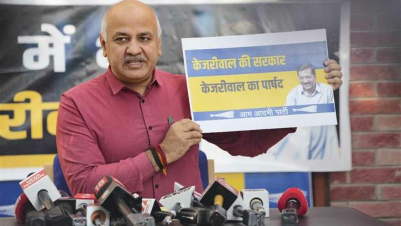 MCD polls: Sisodia launches AAP's 'Kejriwal ki Sarkar, Kejriwal ka Parshad' campaign