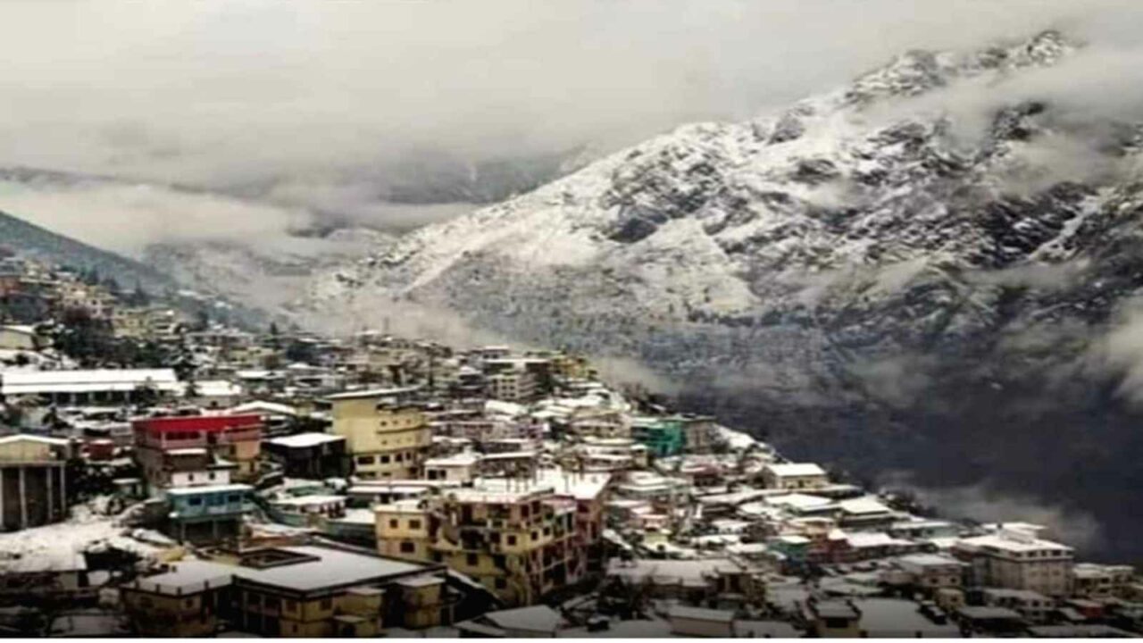 Snowfall in higher reaches of Uttarakhand
