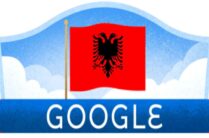 Google Doodle commemorates the 110th anniversary of Albania's independence