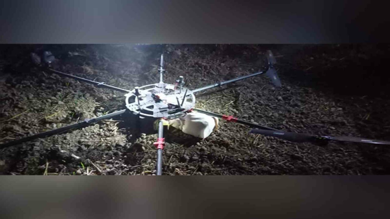 Punjab: BSF shoots down drone in Amritsar, recovers suspicious polythene bag