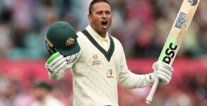 Usman Khawaja becomes 4th player to score 3rd consecutive Sydney Test century