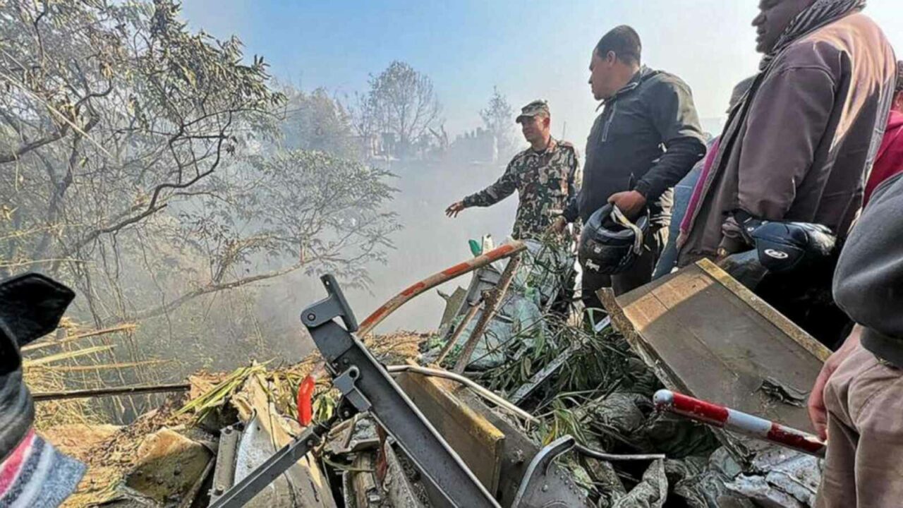 68 killed in Yeti Airline plane crash in Nepal; fate of 5 Indians not known