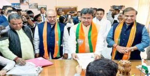 Tripura Assembly polls: CM Manik Saha files nomination from Town Borodowali