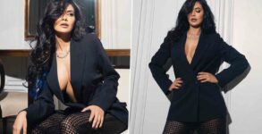 Fans call Esha Gupta 'Indian Kylie Jenner' as she flaunts Black Blazer