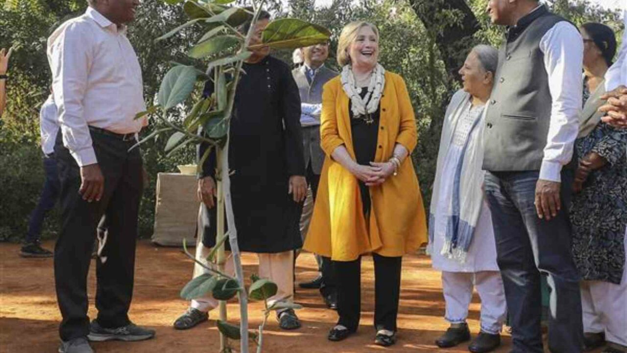 Hillary Clinton to meet salt pan workers on 2nd day of Gujarat visit