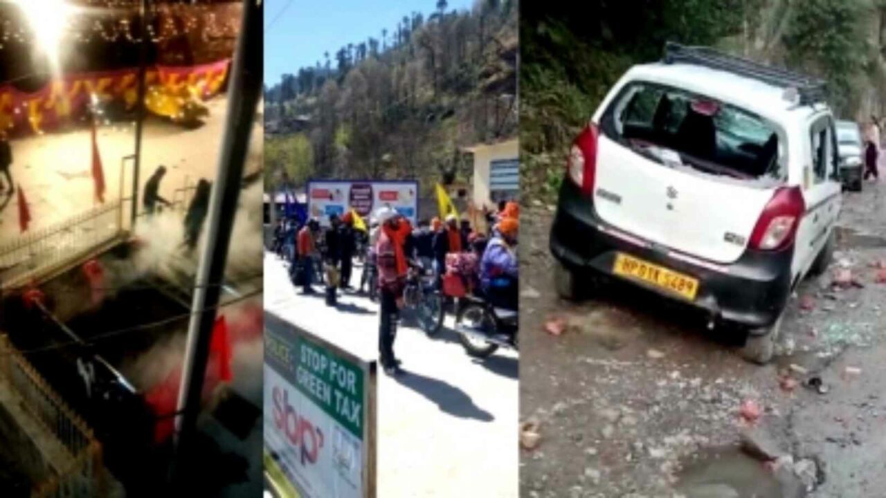 Pilgrims, locals clash in Himachal Pradesh's Manikaran town