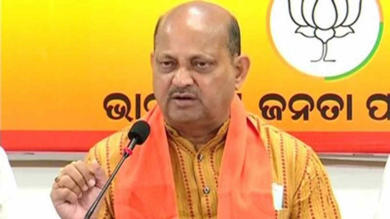 Manmohan Samal appointed as the new president of BJP’s Odisha unit