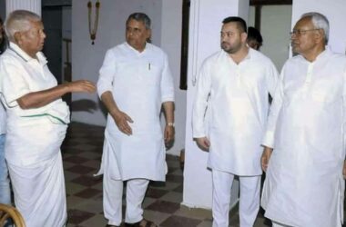 Lalu reaches Patna after 7 months, Nitish Kumar calls on RJD boss
