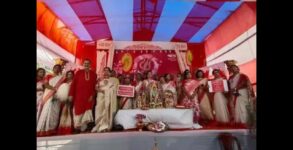 A North Kolkata Puja committee has announced menstrual hygiene