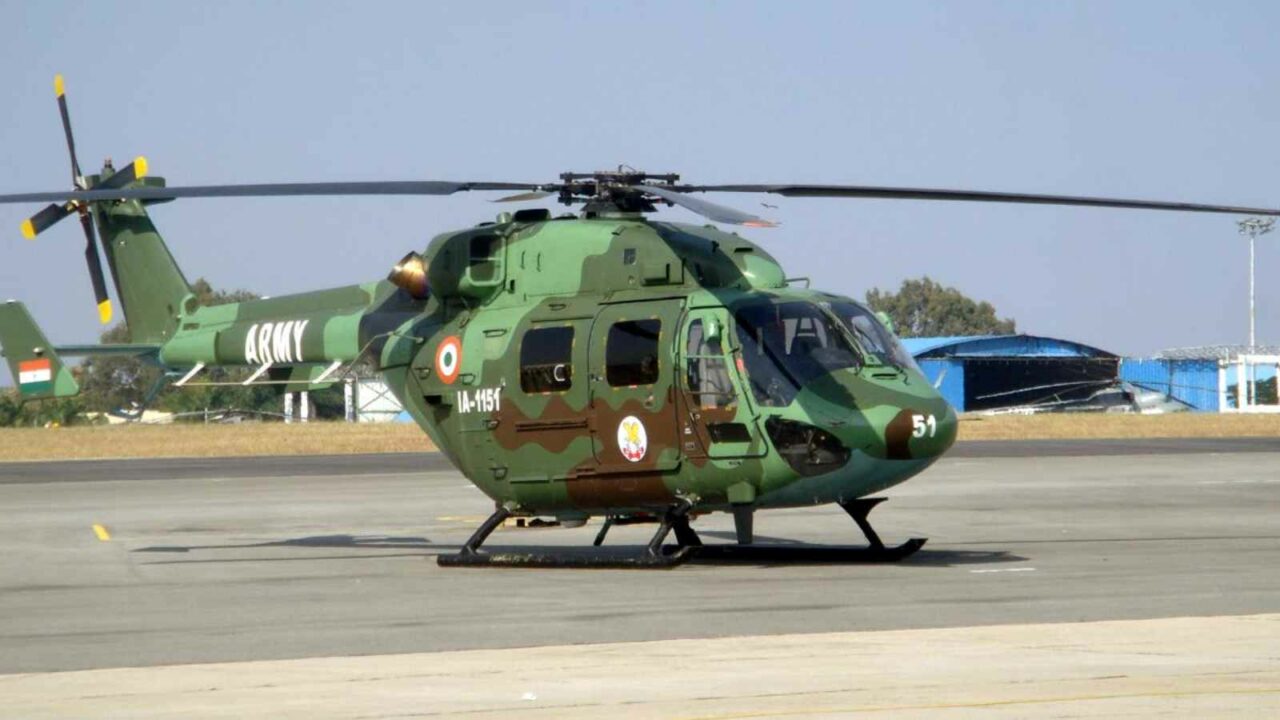 Army grounds ALH Dhruv fleet following May 4 crash in J&K