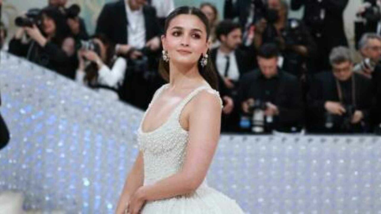 Alia Bhatt channels iconic Chanel bride at Met Gala debut in 'made in India' creation