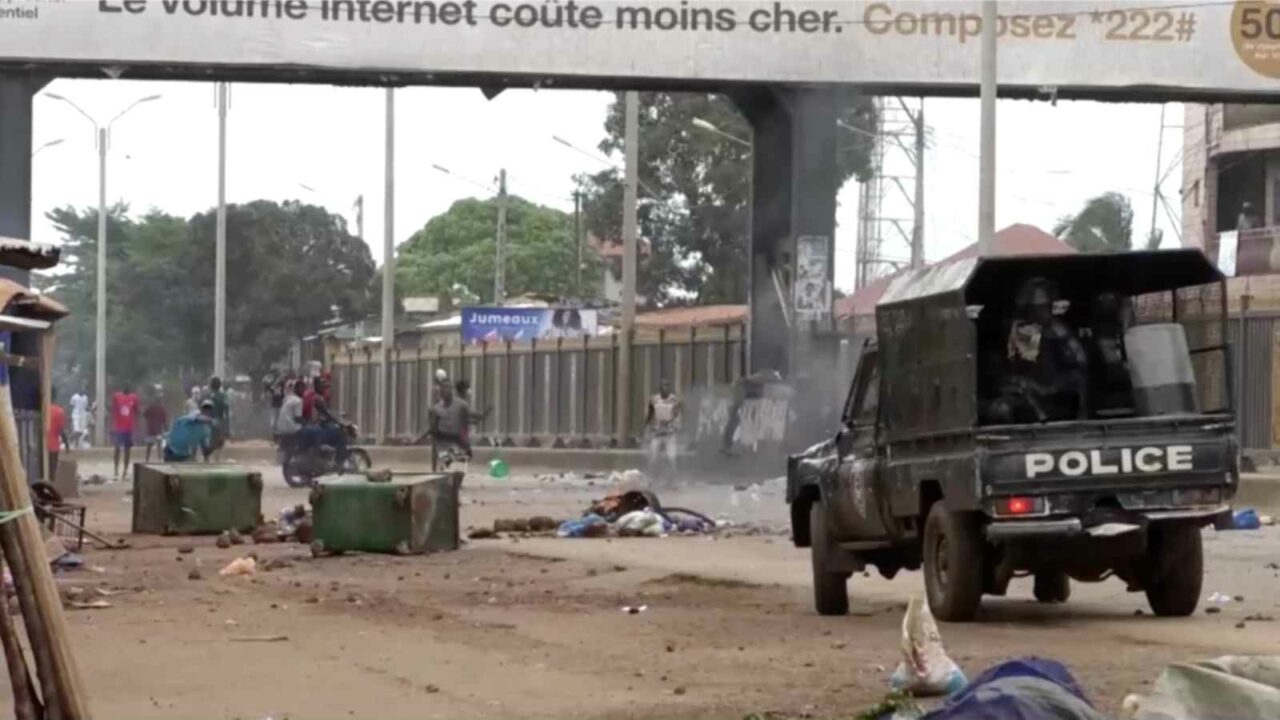 Guinea anti-government protests