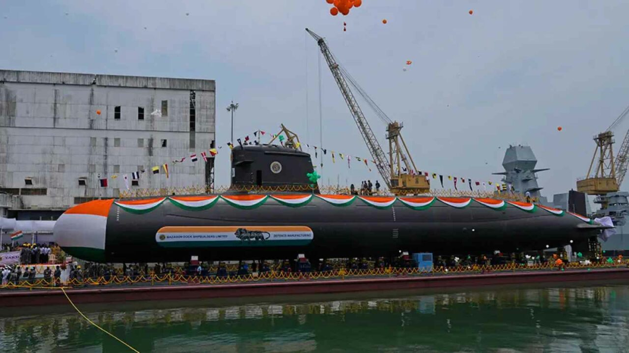 Navy begins sea trials of Kalvari class submarine Vaghsheer