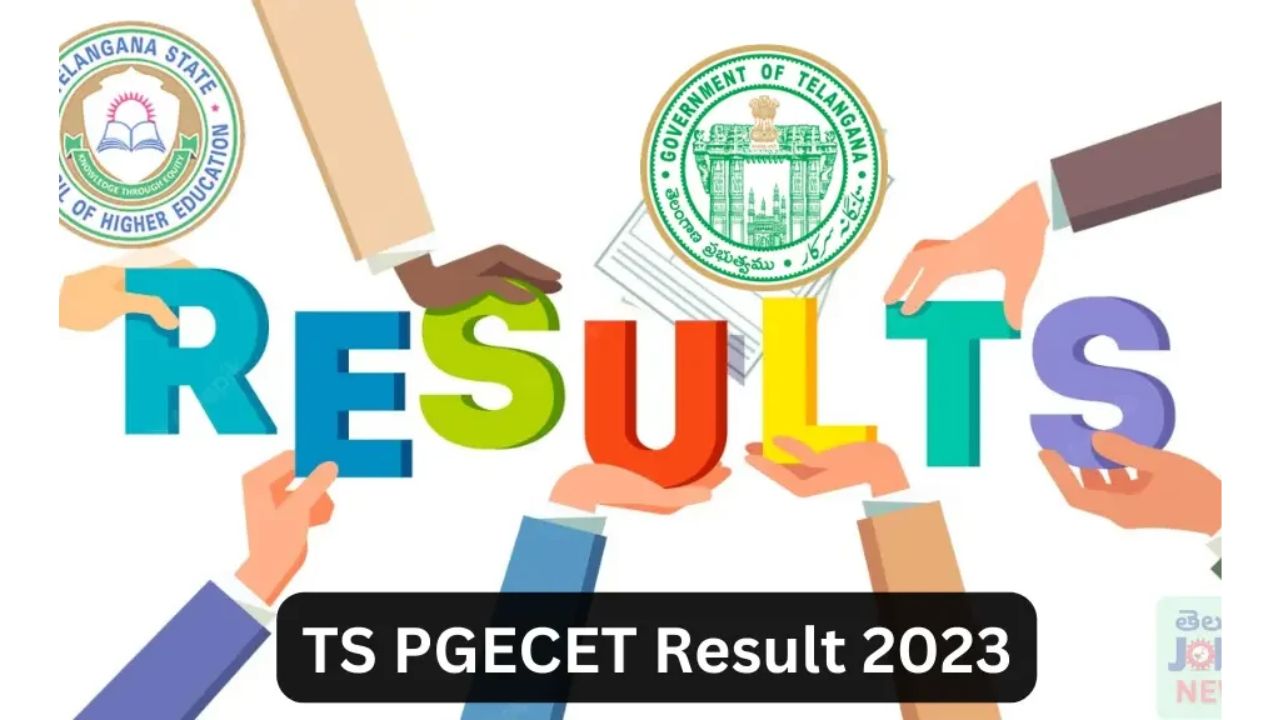 TS PGECET 2023 results today