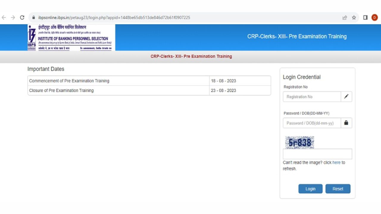 IBPS Clerk 2023
