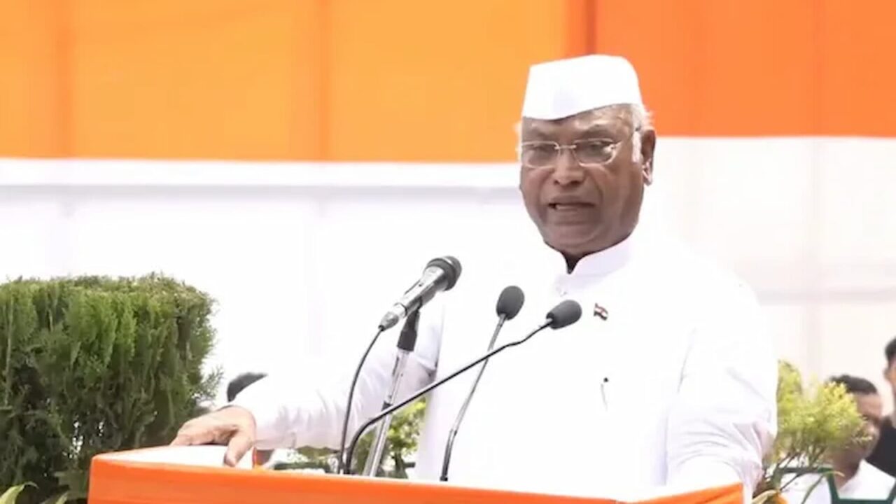 We pledge to uphold freedom of democracy, Constitution for unity, integrity of nation: Kharge