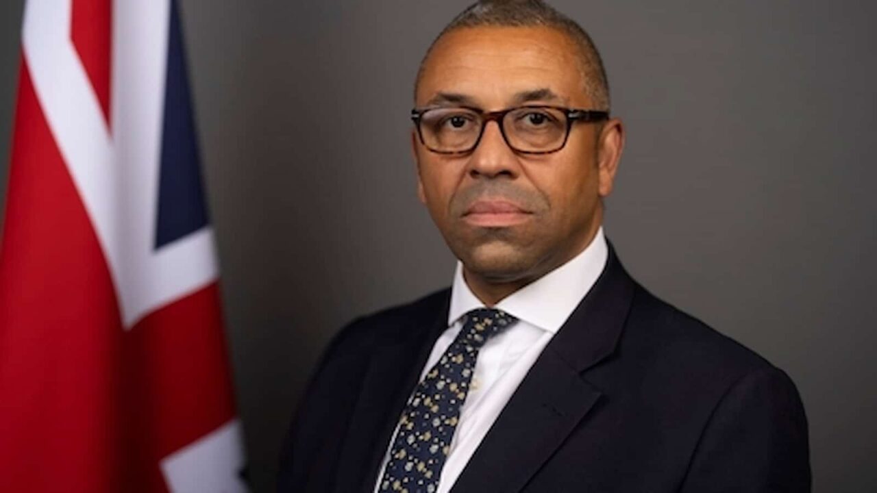 UK foreign minister James Cleverly to visit China on Aug 30