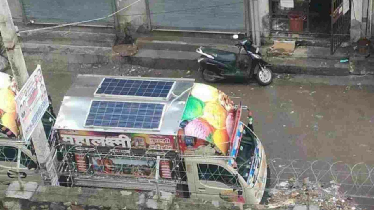 Delhi Ice Cream Truck With Solar Panels: Netizens are in Awe