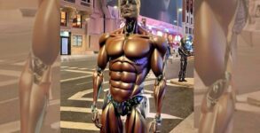Black Alien Robot Project: Man Who Claims To Be 62% Alien Predicts His Look In 2033