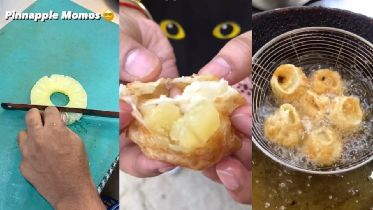 Video Of Pineapple Momos: Netizens Disapproves This New Fusion, watch video