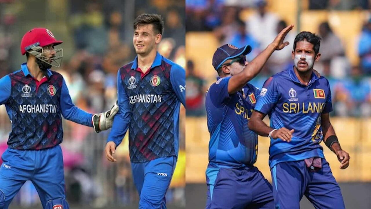 ICC World Cup 2023: Familiar foes Afghanistan, Sri Lanka meet with semi-finals still within reach