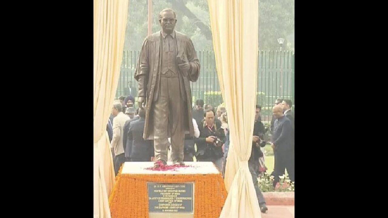 Ambedkar's statue in Supreme Court