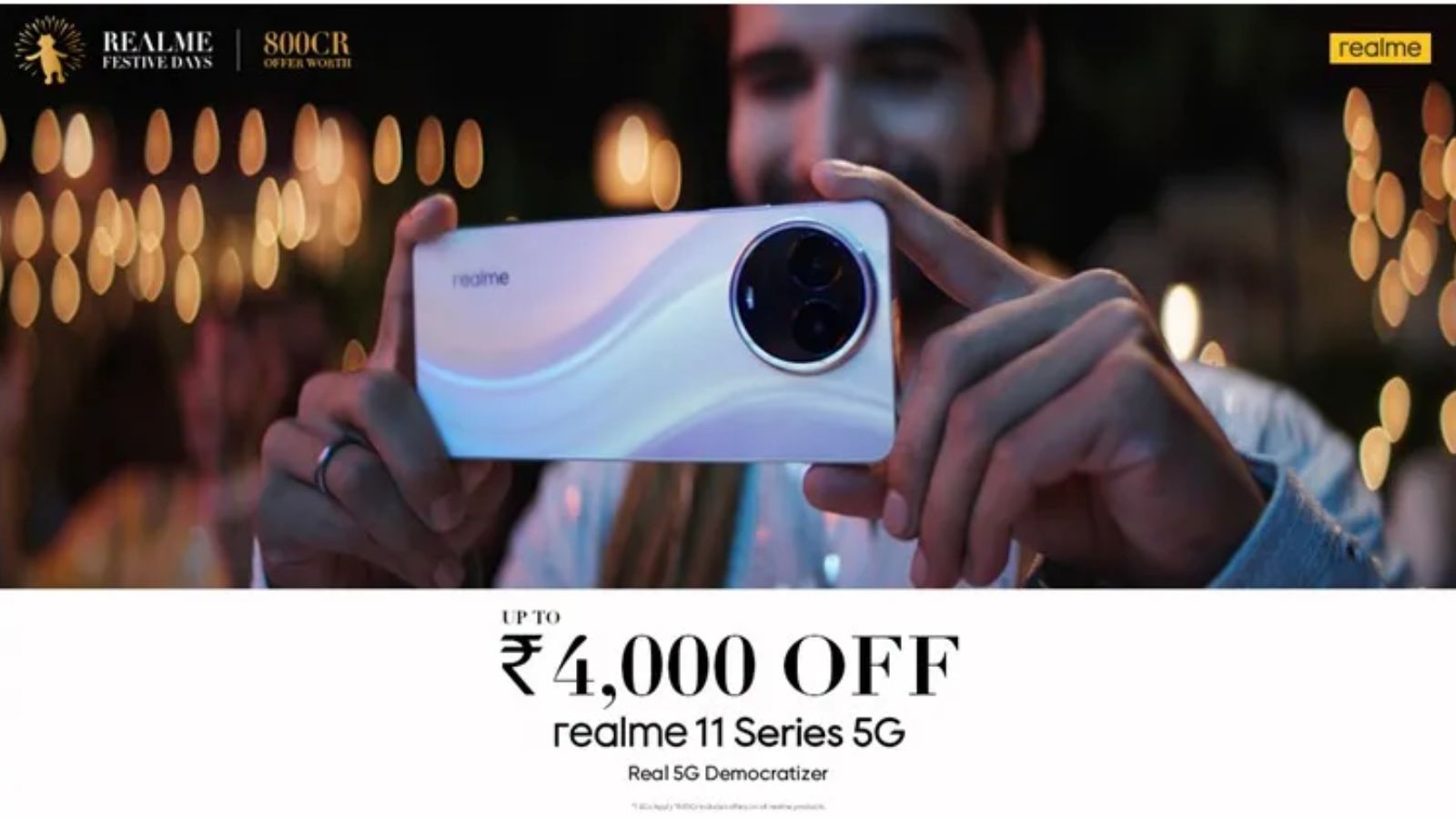 Deals for the Realme Festive Days Diwali Sale