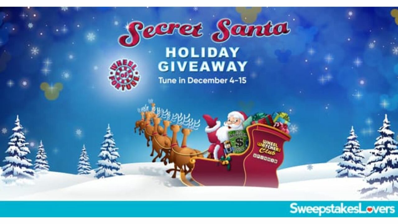 Unwrapping the Wheel of Fortune Secret Santa Giveaway 2023