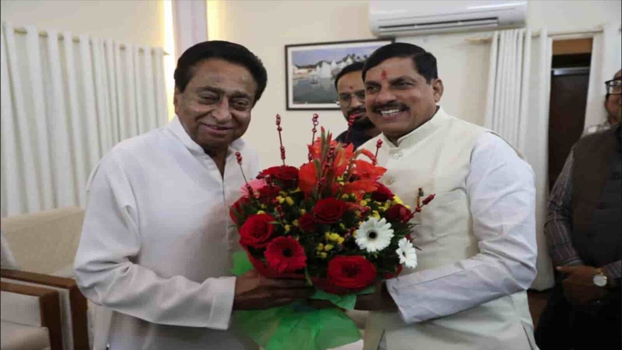 MP: Congress leader Kamal Nath meets CM-designate Mohan Yadav