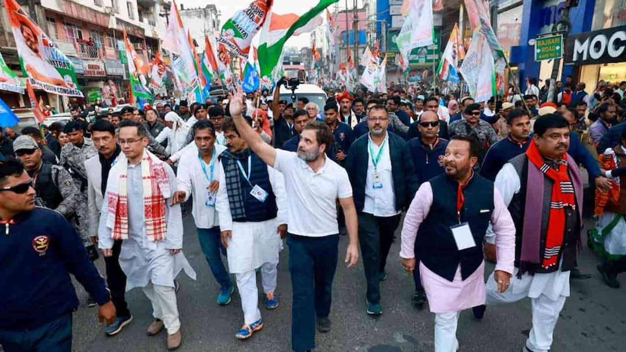 "You are Adivasis, BJP calls you Vanvasis": Rahul Gandhi at Majuli