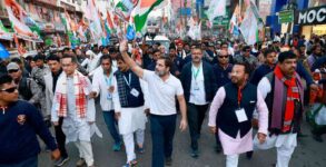 "You are Adivasis, BJP calls you Vanvasis": Rahul Gandhi at Majuli