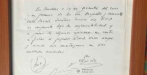 Lionel Messi's first contract with Barcelona was signed on a napkin, now it's up for auction